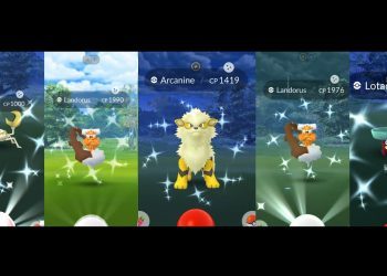 Wild Shiny Arcanine and More Shiny Landorus! - Pokemon GO Shiny Compilation #233