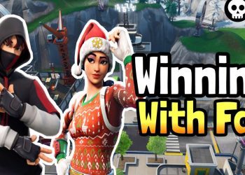 Winning With Fan Part 10 - Fortnite Mobile Gameplay