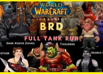 WoW Classic: Running BRD as a Prot Warrior Tank - Full Run Blackrock Depths
