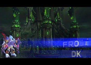 WoW Frost DK in Legion "Tomb of Sargeras" Raid LFR Part3 Melee DPS PoV (2160p)
