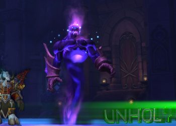 WoW Unholy DK in Legion Bosskill "Chronomatic Anomaly" - "Nighthold" Raid LFR Melee DPS PoV (2160p)