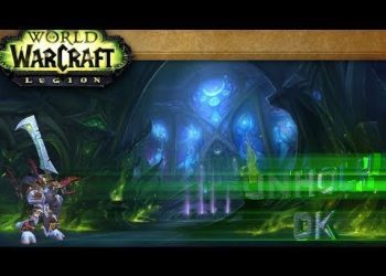 WoW Unholy DK in Legion "Tomb of Sargeras" Raid LFR Part1 Melee DPS PoV (2160p)
