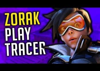 ZORAK Playing tracer on junkertown # Overwatch Gameplay!