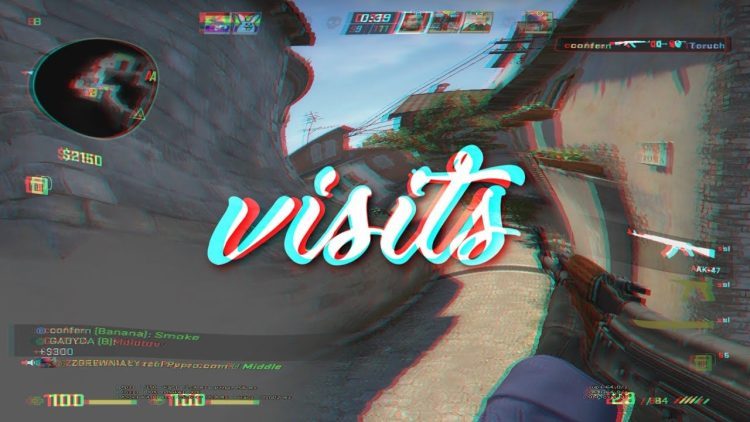 csgo - visits