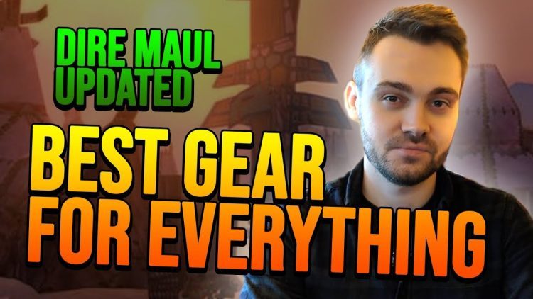 the BEST priest gear for EVERYTHING in Classic WoW (Dire Maul Update)
