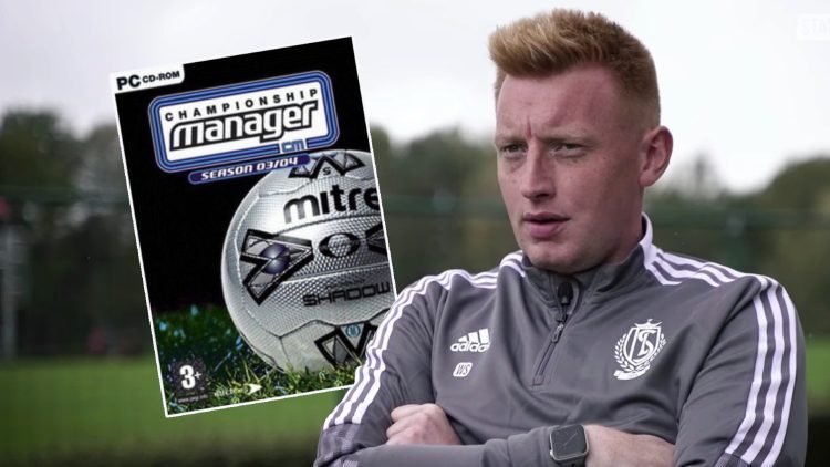 Gambled so much soccer manager that he is now a real professional coach