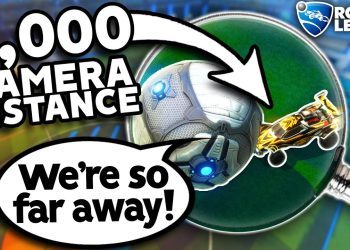 2000 CAMERA DISTANCE ROCKET LEAGUE IS HILARIOUS!