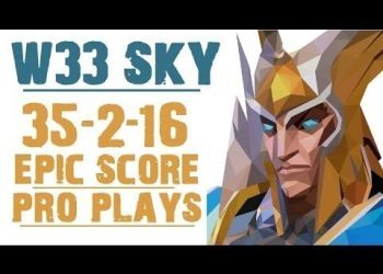 35/2/16 Skywrath Mage by W33 - Ranked Gameplay Dota 2