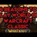 4 Reasons To Play World Of Warcraft Classic/Vanilla