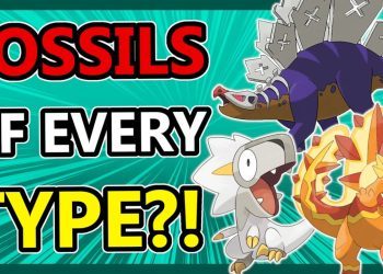 A FOSSIL POKEMON of EVERY TYPE!