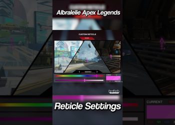 Albralelie Apex Legends Reticle Settings #Shorts