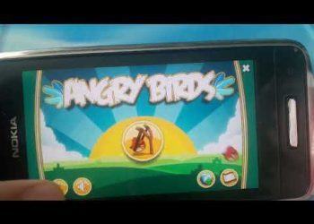 Angry Birds Classic 1.2.1 on Nokia C6-01 (Symbian Belle Refresh OS)