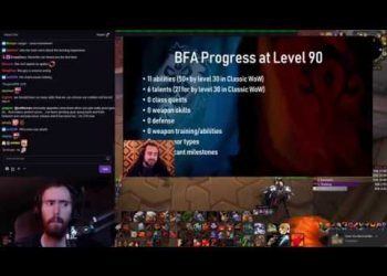 Asmongold Reacts to the video: Classic WoW Progression vs. Modern WoW Progression by Tips Out