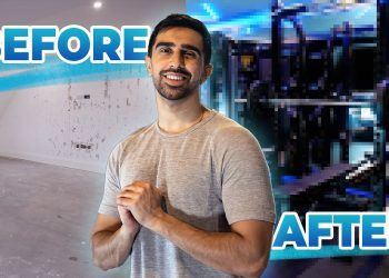 BUILDING VIKKSTAR'S NEW HOME GYM! | Gymshark