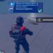 Benutze ein Verkleidungskit und platziere dann Waffenskizzen in Synapse Station in Fortnite