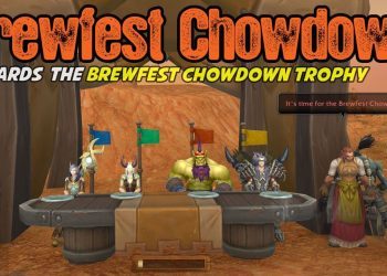 Brewfest Chowdown - rewards the Brewfest Chowdown Trophy