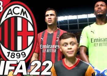 CHAMPIONS LEAGUE vs. BARCELONA!! FIFA 22 AC MILAN CAREER MODE #18 [PS5]