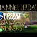 CHANNEL UPDATE & ROCKET LEAGUE GIVEAWAY WINNERS!