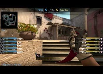 CS:GO POV Demo FaZe Twistzz (25/15) vs FURIA (de_mirage)