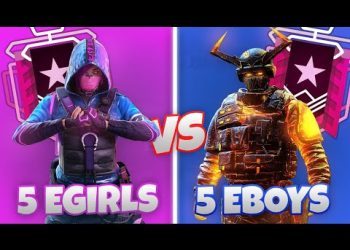 E-Girls vs E-Boys In Rainbow Six Siege?