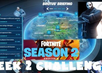 (Chapter 2) ALL Week 2 Challenges Guide - Season 2 - Fortnite Battle Royale (Brutus Briefing Pt 2)