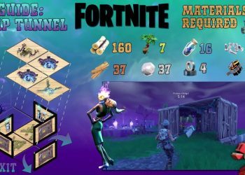 Cheap & Quick Trap Tunnel Updated V3 - Fortnite Save the World!