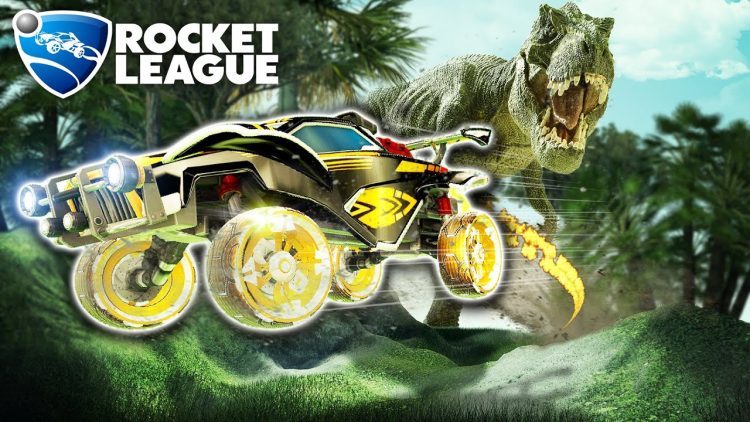 DINOSAURS TAKE OVER ROCKET LEAGUE