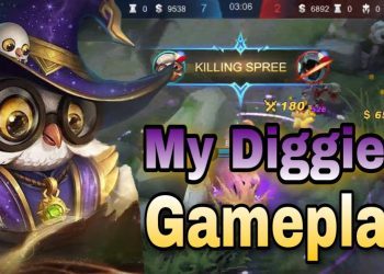 Diggie gameplay | Mobile legend bang bang | mlbb