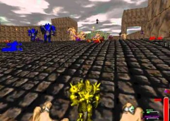 Doom Multiplayer : ZdoomWars - Team Game - My framerate is dying
