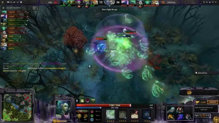 Dota 2 - HellRaisers vs Denial Esports game#1 - DotaPit League