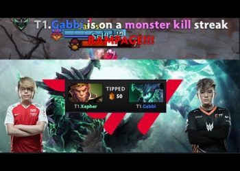 Dota 2 Highlights - T1 COMBO "2 vs 5 game?"