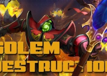 Dota 2 - Warlock and the GOLEM ARMY