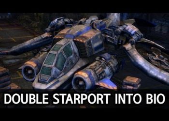 Double Starport Banshee into Bio l StarCraft 2: Legacy of the Void l Crank