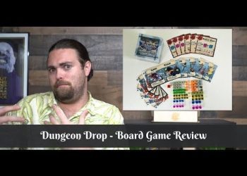 Dungeon Drop - Board Game Review