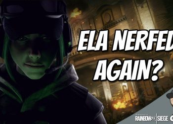 Ela Nerfed Again! Rainbow Six Siege | PS4 Gameplay