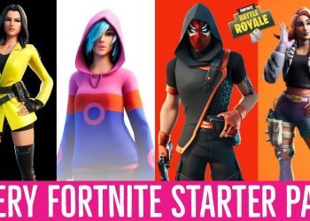 Evolution of Fortnite Starter Packs! All Fortnite Starter Packs! (Season 1 - Season 14)