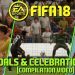 FIFA 18 Goals Celebrations , Graphics , News Face in Real Life | FIFA vs Real Life ft Ronaldo,Bale