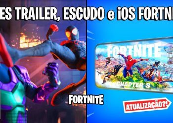 FORTNITE - MILES MORALES TRAILER CONCEPT, FORTNITE iOS e ESCUDOS BUG?