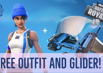 FREE Outfit And Glider (Free Blue Team Leader Outfit) FORTNITE BATTLE ROYALE!