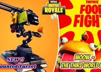 Fortnite Fight Food IS AMAZING *New Mounted Turret / Best Of Fortnite - Kills & Moments ep 17