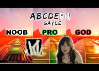 GAYLE - abcdefu - Noob vs Pro vs God (Fortnite Music Blocks) With Map Code!