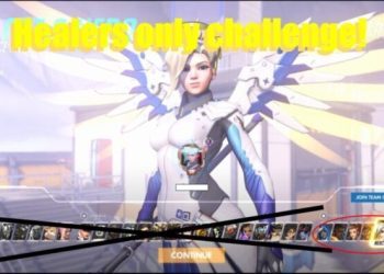 HEALERS ONLY CHALLENGE! Overwatch