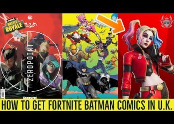 HOW TO GET BATMAN FORTNITE ZERO POINT COMICS IN THE UK! HOW TO GET REBIRTH HARLEY QUINN IN FORTNITE