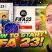 HOW TO START FIFA 23!