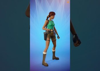 HOW TO UNLOCK CLASSIC LARA CROFT SKIN IN FORTNITE! How To Get Lara Croft Skin In Fortnite! #Shorts