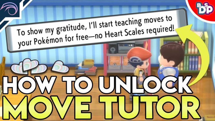 HOW TO UNLOCK THE MOVE TUTOR in Pokemon Brilliant Diamond and Shining Pearl