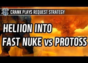 Hellion into fast Nuke vs Protossl StarCraft 2: Legacy of the Void l Crank