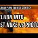 Hellion into fast Nuke vs Protossl StarCraft 2: Legacy of the Void l Crank
