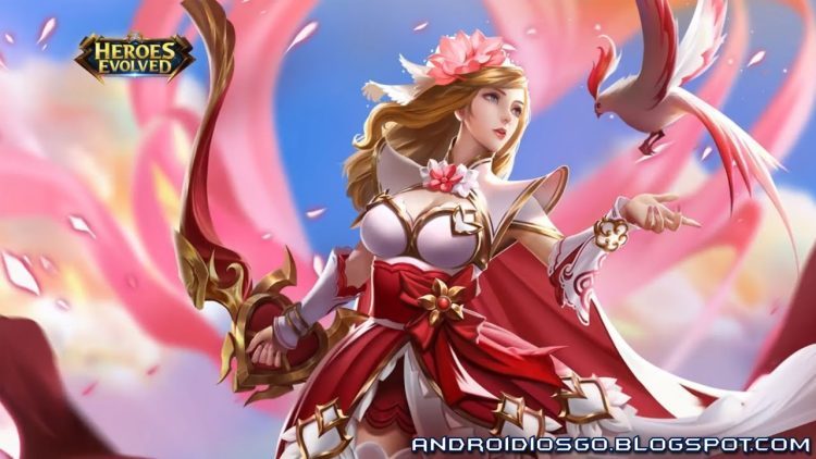 Heroes Evolved: New Skin - Minerva Couple Flower Blossom Gameplay Android/iOS