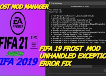 How To Fix Frosty Mod Manager unhandled exception error